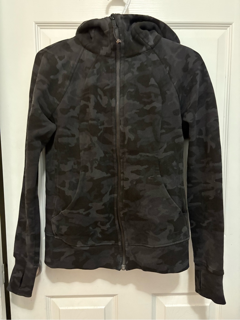 Lululemon incognito camo scuba hoodie